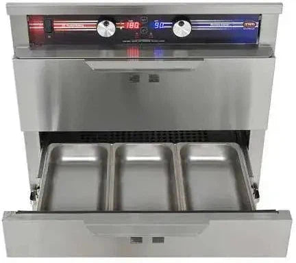 FWE - 120V 31.25" Two Free Standing Warming Drawer with Side Load - PHTT-2DR-6SL (Special Order 4-6 weeks)