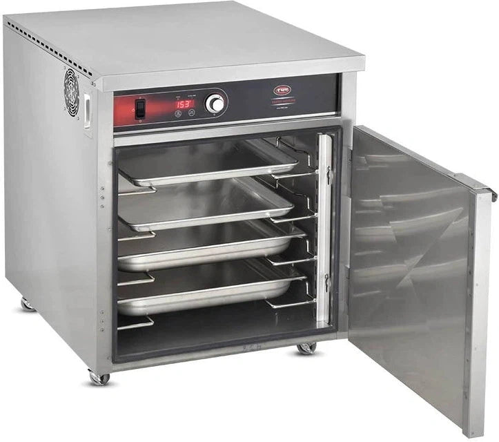 FWE - 120V 32.25" Mobile Heated Holding Cabinet with 4 Pans Capacity - UHST-4 (Special Order 4-6 weeks)