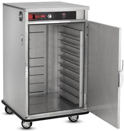 FWE - 120V 3/4 Height Heated Holding Cabinet with 9 Pans Capacity and 1 Solid Door - UHST-18-B (Special Order 4-6 weeks)