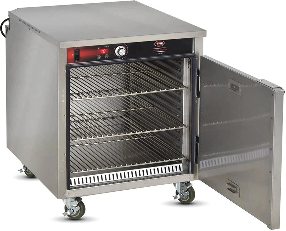 FWE - 120V 41" Undercounter Insulated Mobile Heated Cabinet with 12 Pan Capacity - HLC-2127-6 (Special Order 4-6 weeks)