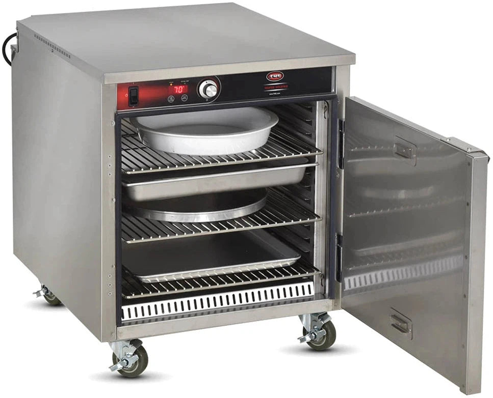 FWE - 120V 41" Undercounter Insulated Mobile Heated Cabinet with 12 Pan Capacity - HLC-2127-6 (Special Order 4-6 weeks)