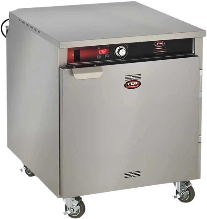FWE - 120V 41" Undercounter Insulated Mobile Heated Cabinet with 12 Pan Capacity - HLC-2127-6 (Special Order 4-6 weeks)