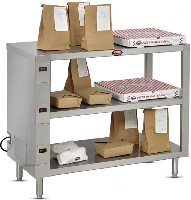 FWE - 120V 43" Self Service Heated Holding Shelf With 3 Shelves - HHS-313-2039 (Special Order 4-6 weeks)