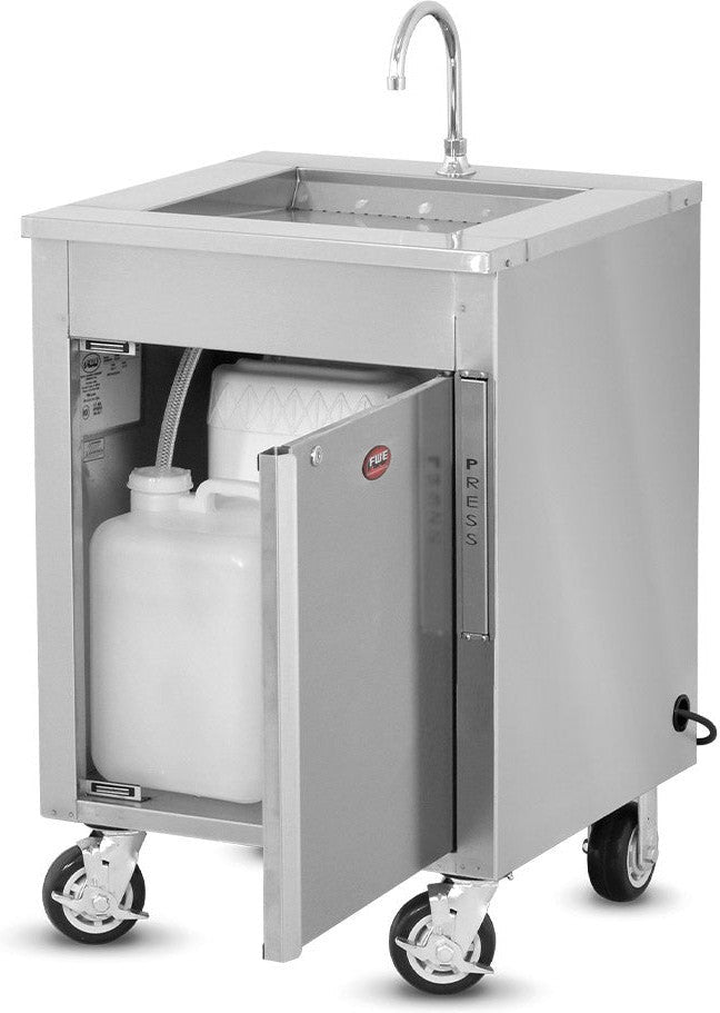 FWE - 120V 44.75" Economy Hot Water Portable Hand Sink - HS-24E (Special Order 4-6 weeks)
