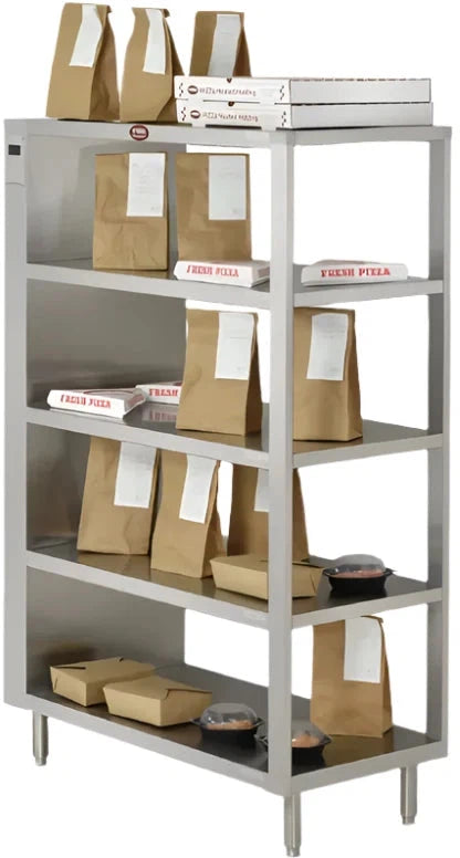 FWE - 120V 50.5" Self Service Heated Holding Shelf with 4 Shelves - HHS-413-2039 (Special Order 4-6 weeks)
