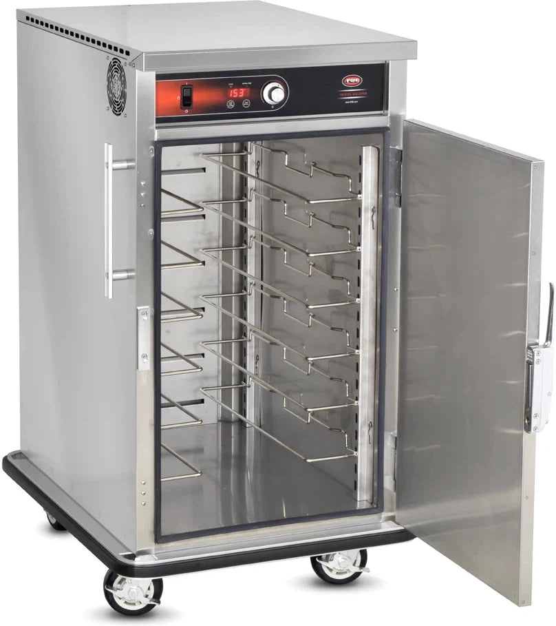 FWE - 120V, 6 Pans Capacity with 4.5" Standard Spacing Half Height Insulated Mobile Heated Cabinet - TST-10 (Special Order 4-6 weeks)