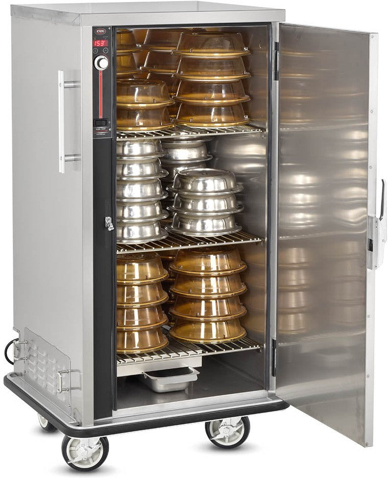 FWE - 120V 60 Plates Capacity Heated Banquet Cart with 3 Shelves - P-60 (Special Order 4-6 weeks)