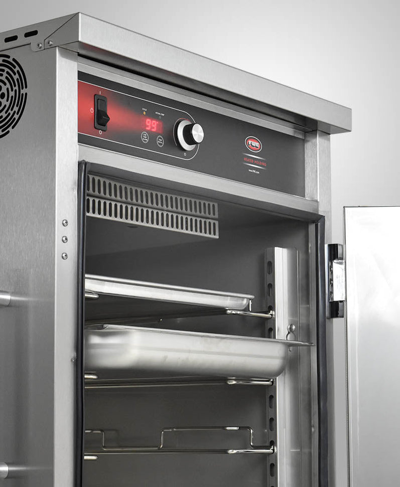 FWE - 120V 63.25" Mobile Heated Holding Cabinet with 10 Universal Tray Slides Capacity - UHST-10D-HO (Special Order 4-6 weeks)