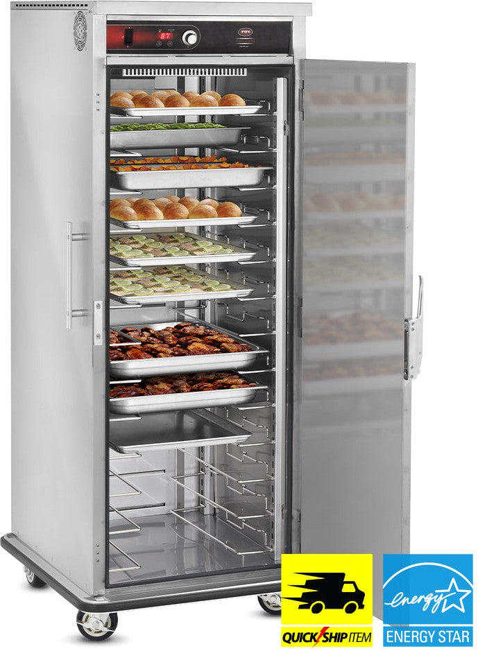 FWE - 120V 76.25" Mobile Heated Holding Cabinet with 13 Pan Capacity - UHST-13 (Special Order 4-6 weeks)