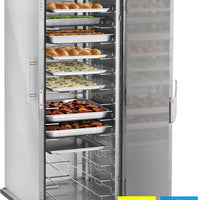 FWE - 120V 76.25" Mobile Heated Holding Cabinet with 13 Pan Capacity - UHST-13 (Special Order 4-6 weeks)