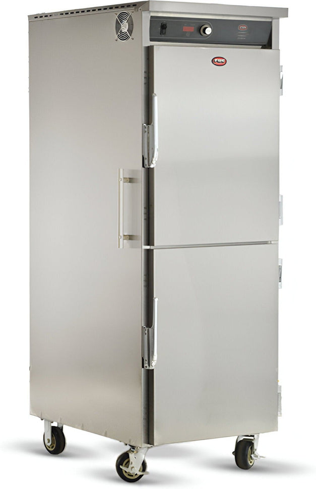 FWE - 120V 76.25" Mobile Heated Holding Cabinet with 13 Universal Tray Slides Capacity - UHST-13D-HO (Special Order 4-6 weeks)