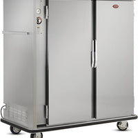 FWE - 120V 96-120 Plates Heated Banquet Cart with 2 Doors - 120-2 (Special Order 4-6 weeks)