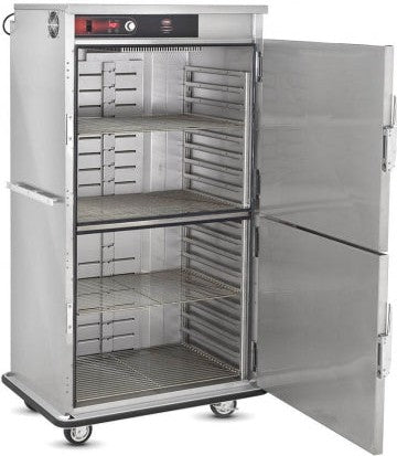 FWE - 120V 96-200 Plates Heated Meal Delivery Cart With 2 Doors - BT-96120 (Special Order 4-6 weeks)