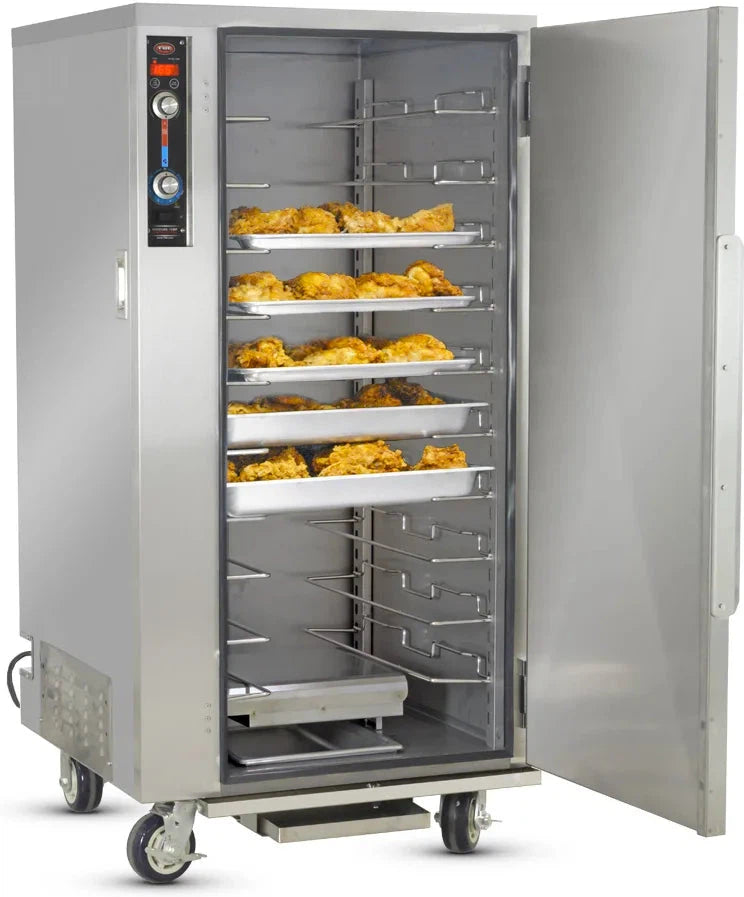 FWE - 120V Full Height Insulated Mobile Heated Cabinet with Moisture-Temperature system and 10 Pan Capacity - MTU-10 (Special Order 4-6 weeks)