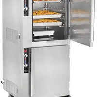 FWE - 120V Full Height Insulated Mobile Heated Cabinet with Split Cavity and 10 Pan Capacity - MTU-5-5 (Special Order 4-6 weeks)