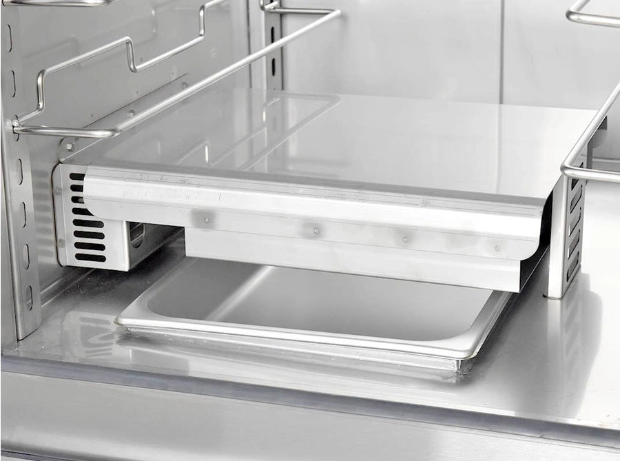 FWE - 120V Full Height Insulated Mobile Heated Cabinet with Split Cavity and 10 Pan Capacity - MTU-5-5 (Special Order 4-6 weeks)