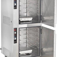 FWE - 120V Full Height Insulated Mobile Heated Cabinet with Split Cavity and 10 Pan Capacity - MTU-5-5 (Special Order 4-6 weeks)