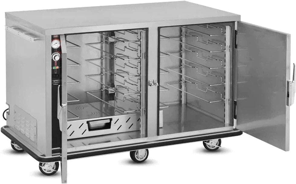 FWE - 120V Half Height Insulated Mobile Heated Cabinet with 10 Pans Capacity and Humi Temperature System - UHS-5-10 (Special Order 4-6 weeks)