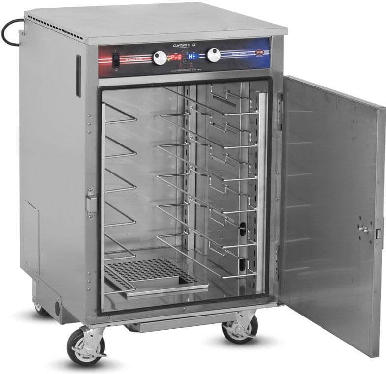 FWE - 120V Half Height Insulated Mobile Heated Cabinet with 6 Pans Capacity and Precise Humidity Temperature Technology - PHTT-6-CV (Special Order 4-6 weeks)