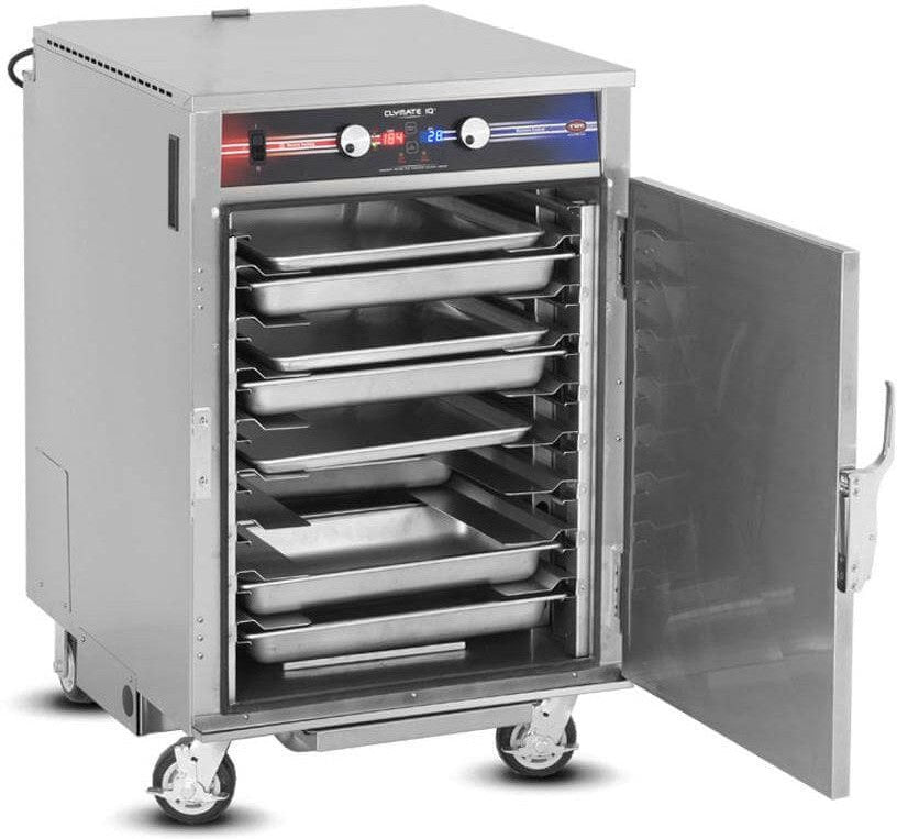FWE - 120V Half Height Insulated Mobile Heated Cabinet with 6 Pans Capacity and Precise Humidity Temperature Technology - PHTT-6-CV (Special Order 4-6 weeks)