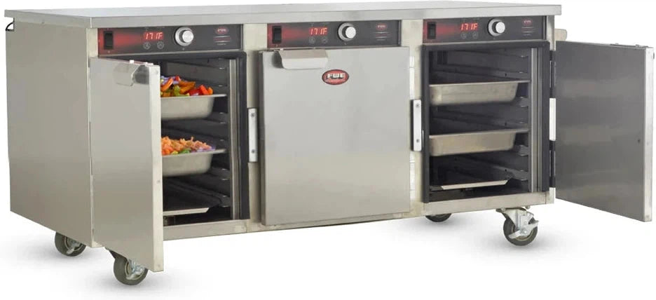 FWE - 120V Handy Line Undercounter Insulated Mobile Heated Cabinet with 15 Pans Capacity - HLC-5H-15 (Special Order 4-6 weeks)