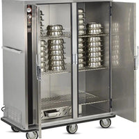 FWE - 120V Holds (144) 11" Covered Plate Capacity Heated Banquet Cabinet with Double Doors - P-144-2 (Special Order 4-6 weeks)