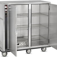 FWE - 120V Holds (180) 12" Covered Plate Capacity Heated Banquet Cabinet with Double Doors - P-180-2-XL (Special Order 4-6 weeks)