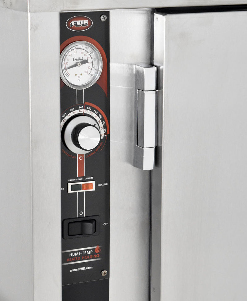 FWE - 120V Holds (180) 12" Covered Plate Capacity Heated Banquet Cabinet with Double Doors - P-180-2-XL (Special Order 4-6 weeks)