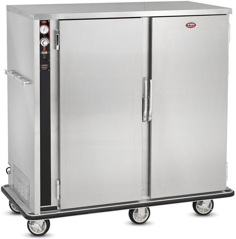 FWE - 120V Holds (180) 12" Covered Plate Capacity Heated Banquet Cabinet with Double Doors - P-180-2-XL (Special Order 4-6 weeks)