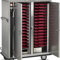 FWE - 120V Holds 30 Standard Tray Heated Meal Delivery Cart with 3" of Spacing - TS-1418-30 (Special Order 4-6 weeks)