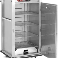 FWE - 120V Holds (40 Open or 48 Covered Plates) 12.4" Covered Plates Heated Meal Delivery Cart - E-480-XL (Special Order 4-6 weeks)