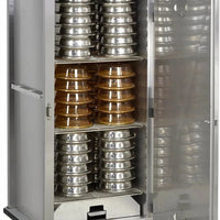 FWE - 120V Holds (60) 12.4" Covered Plates Heated Meal Delivery Cart - E-600-XL (Special Order 4-6 weeks)