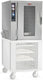 FWE - 120V Undercounter Fiberglass Insulation Mobile Heated Cabinet with 5 and 2 Additional Pan Capacity - PH-1826-7 (Special Order 4-6 weeks)