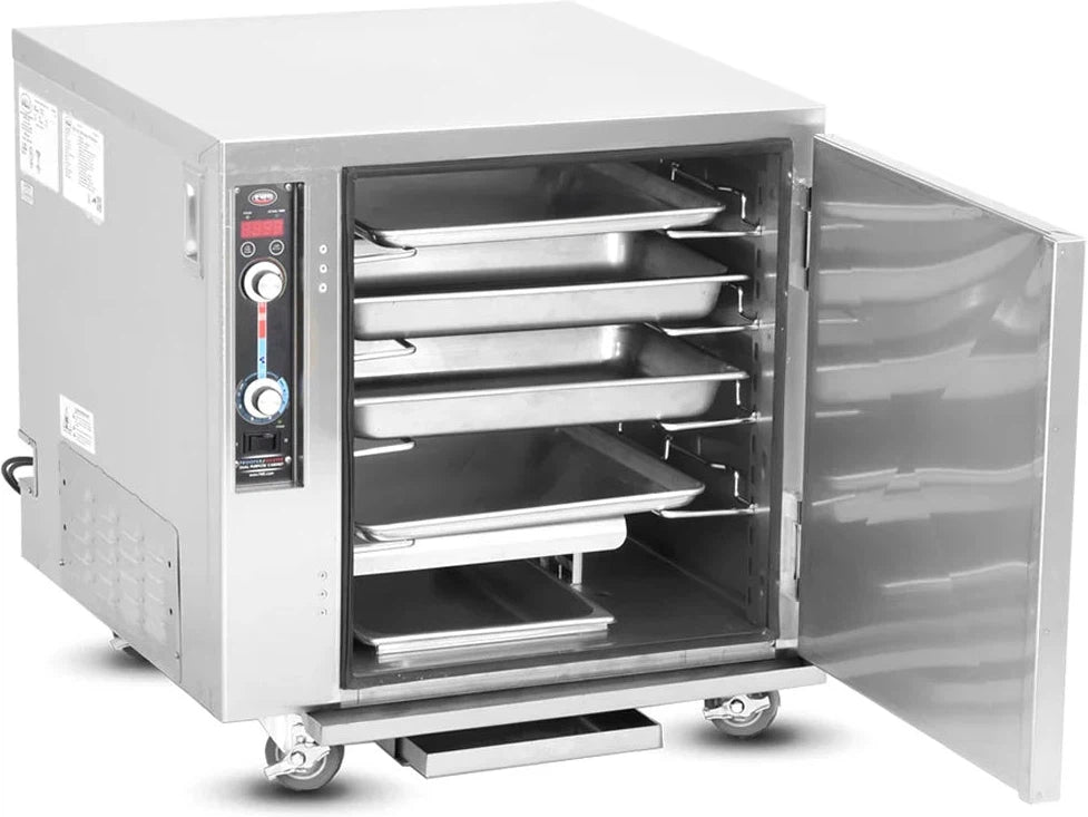 FWE - 120V Undercounter Insulated Mobile Heated Cabinet with 4 Pans Capacity - PHU-4 (Special Order 4-6 weeks)