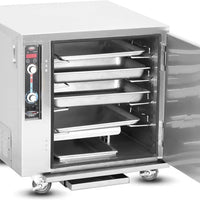 FWE - 120V Undercounter Insulated Mobile Heated Cabinet with 4 Pans Capacity - PHU-4 (Special Order 4-6 weeks)