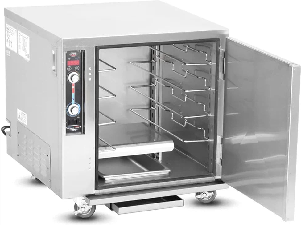 FWE - 120V Undercounter Insulated Mobile Heated Cabinet with 4 Pans Capacity - PHU-4 (Special Order 4-6 weeks)