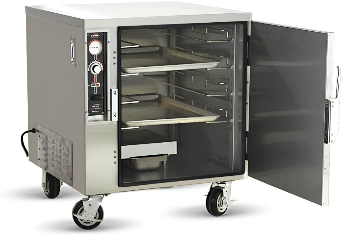 FWE - 120V Undercounter Non-Insulated Mobile Heated Cabinet with 4 Pan Capacity - ETC-UA-4HD (Special Order 4-6 weeks)