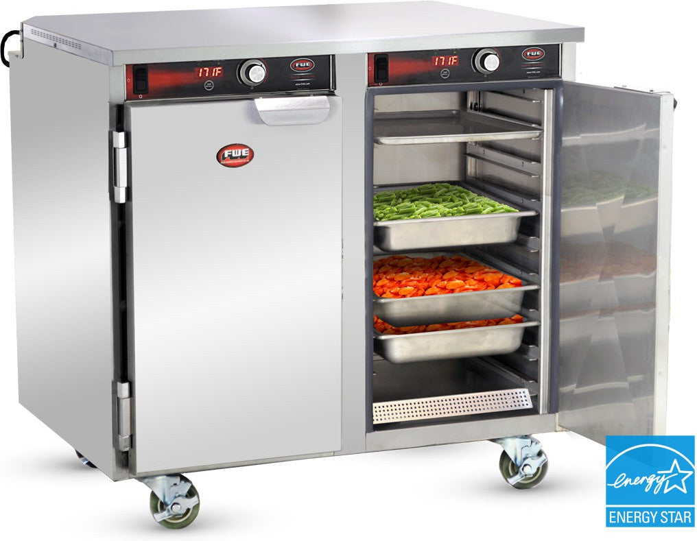FWE - 16 Pans Capacity Undercounter Insulated Heated Holding Cabinet with 2 Solid Doors - HLC-16 (Special Order 4-6 weeks)