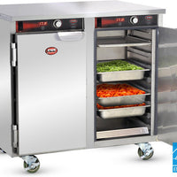 FWE - 16 Pans Capacity Undercounter Insulated Heated Holding Cabinet with 2 Solid Doors - HLC-16 (Special Order 4-6 weeks)