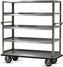 FWE - 1600 lbs Capacity Stainless Raised Edges Queen Mary Cart with 6 Levels - UCU-609-62 (Special Order 4-6 weeks)