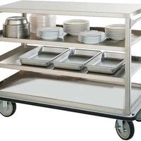 FWE - 1600 lbs Capacity Stainless Steel Queen Mary Cart with 12" Spacing 3 Levels, Also Edges Down - UC-312-62 (Special Order 4-6 weeks)