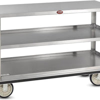 FWE - 1600 lbs Capacity Stainless Steel Queen Mary Cart with 12" Spacing 4 Levels, Also Edges Down - UC-412-62 (Special Order 4-6 weeks)