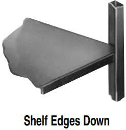 FWE - 1600 lbs Capacity Stainless Steel Queen Mary Cart with 17" Spacing 4 Levels, Also Edges Down - UC-417-62 (Special Order 4-6 weeks)