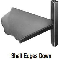 FWE - 1600 lbs Capacity Stainless Steel Queen Mary Cart with 9" Spacing 4 Levels, Also Edges Down - UC-409-62 (Special Order 4-6 weeks)