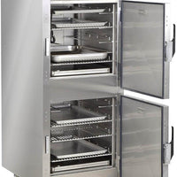 FWE - 208V Low Temperature Split Cavity Cook & Hold Cabinet with 8 Pans Capacity - LCH-6-6-G2 (Special Order 4-6 weeks)
