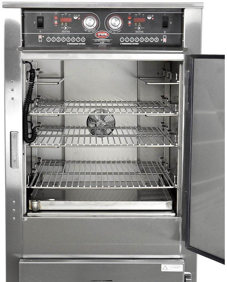 FWE - 208V Low Temperature Split Cavity Cook & Hold Cabinet with 8 Pans Capacity - LCH-6-6-G2 (Special Order 4-6 weeks)