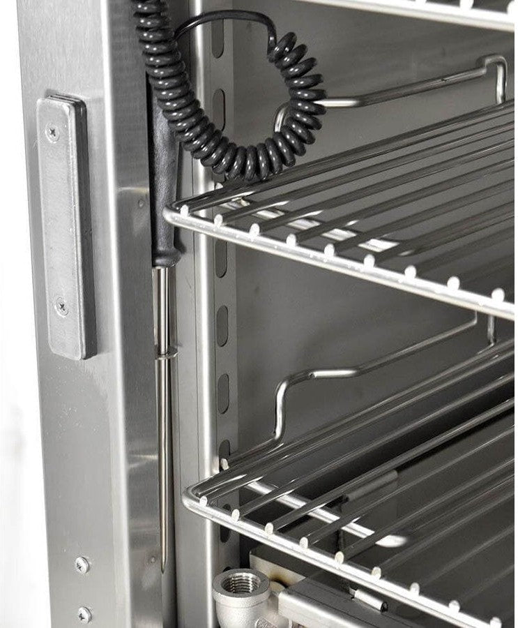 FWE - 208V Low Temperature Split Cavity Cook & Hold Cabinet with 8 Pans Capacity - LCH-6-6-G2 (Special Order 4-6 weeks)