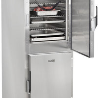 FWE - 208V Split Cavity Low Temp Cook & Hold Cabinet with 14 Pans Capacity - LCH-1826-7-7-G2 (Special Order 4-6 weeks)