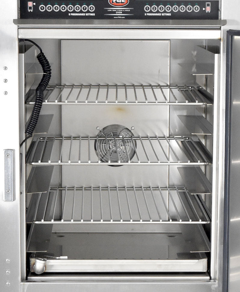 FWE - 208V Split Cavity Low Temp Cook & Hold Cabinet with 14 Pans Capacity - LCH-1826-7-7-G2 (Special Order 4-6 weeks)