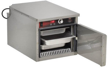 FWE - 3 Pan Capacity Countertop Insulated Heated Holding Cabinet with 1 Solid Door - HLC-3 (Special Order 4-6 weeks)